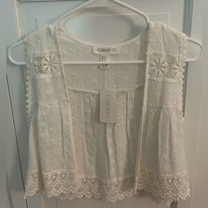 NWT Forever 21 vest, size small